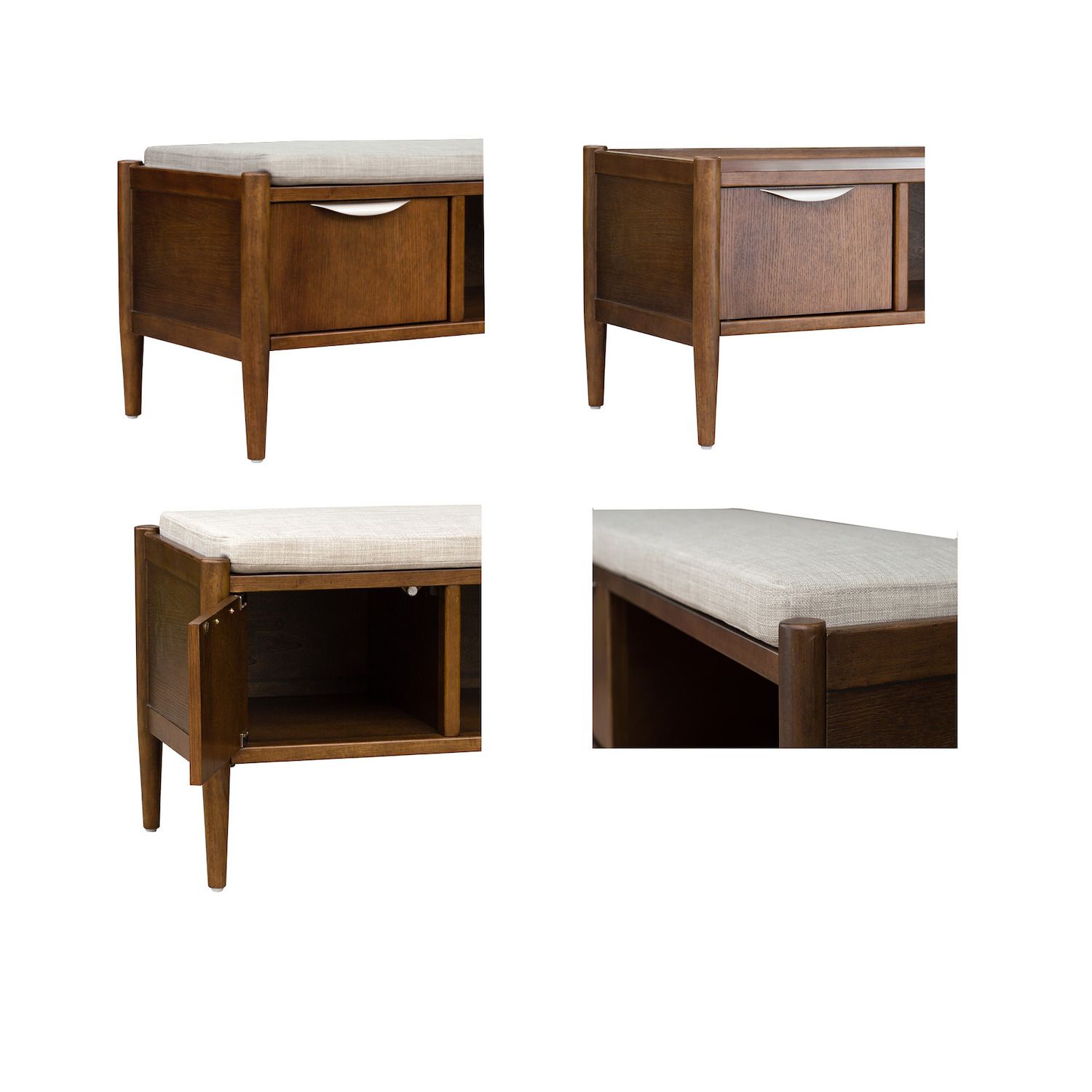 INK+IVY Arcadia Accent Bench - Thumbnail 4