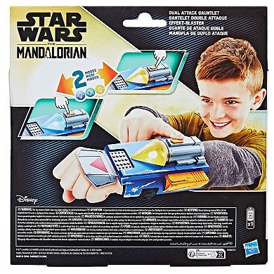 Star Wars The Mandalorian Dual Attack Gauntlet Blaster by Hasbro