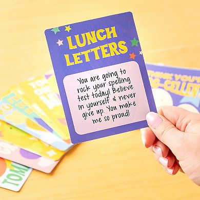 Pulsar Lunch Box Letters 36-Pack Inspirational Notes