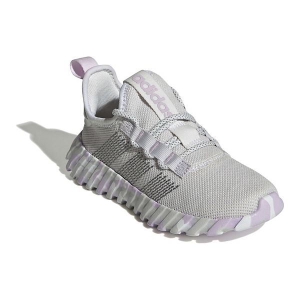 adidas Kaptir Flow Kids' Shoes - White Lavender (13)