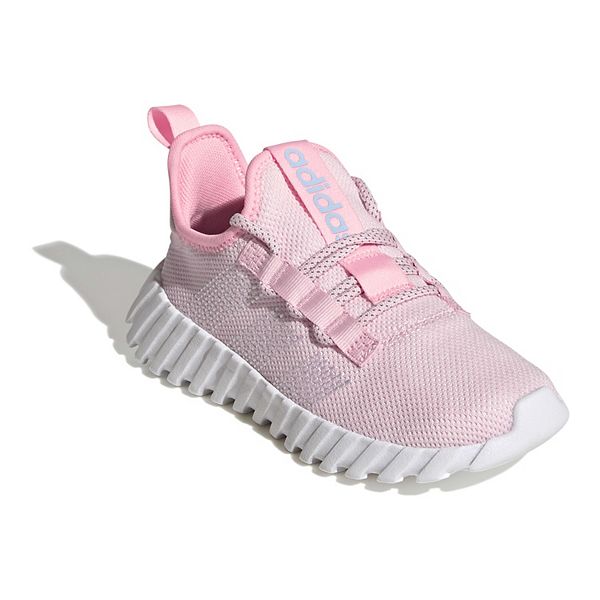 adidas Kaptir Flow Kids' Shoes - White Pink Spark (4.5)