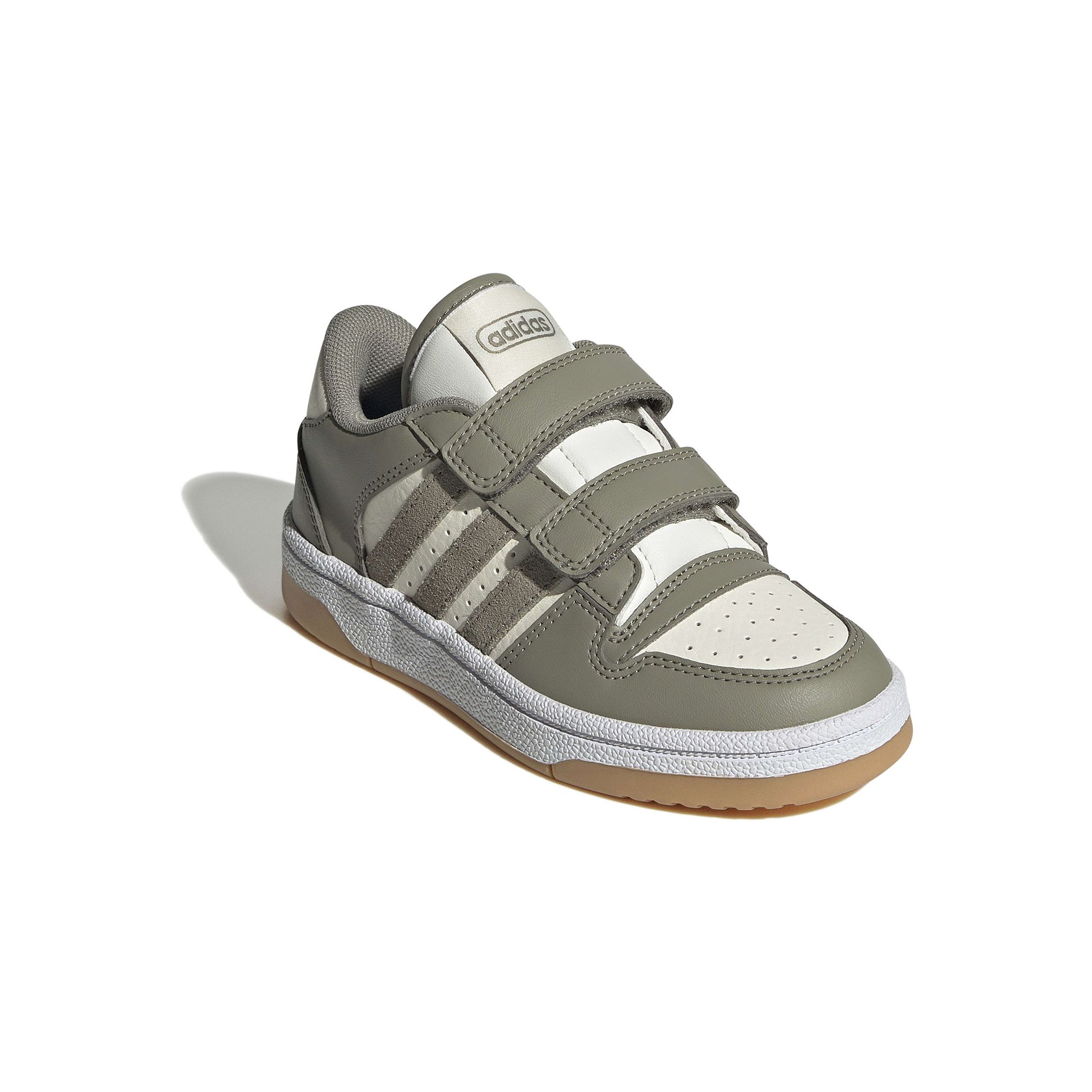 adidas Break Start Kids Sportswear Shoes, Boys, Size: 2, Silver Cloud