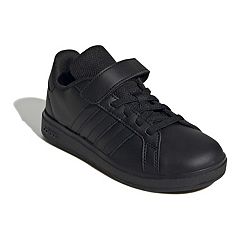 Girls black adidas shoes online