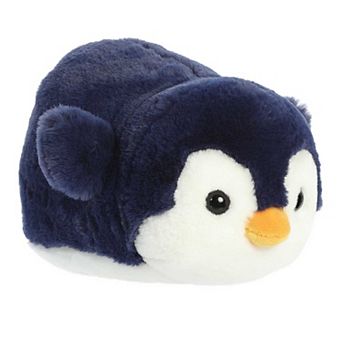 Aurora Medium Blue Spudsters 11" Pepper Penguin Adorable Stuffed Animal