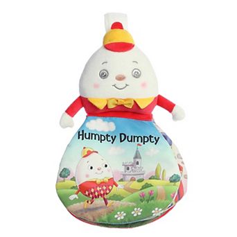 ebba Small White Story Pals 9" Humpty Dumpty Educational Baby Stuffed Animal