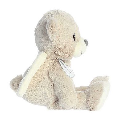 Aurora Medium Off-white Precious Moments 12" Guardian Angel Bear Inspirational Stuffed Animal