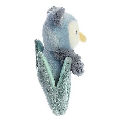 Ebba Small Blue Pocket Peekers 5.5" Ollie Owl Playful Baby Stuffed Animal