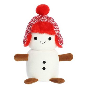 Aurora Medium White Holiday Land of Lils 11" Lil' Flurry Festive Stuffed Animal