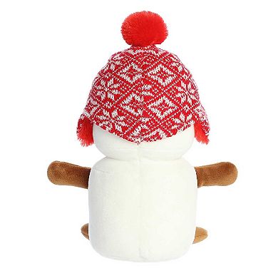 Aurora Medium White Holiday Land of Lils 11" Lil' Flurry Festive Stuffed Animal