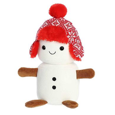 Aurora Medium White Holiday Land of Lils 11" Lil' Flurry Festive Stuffed Animal