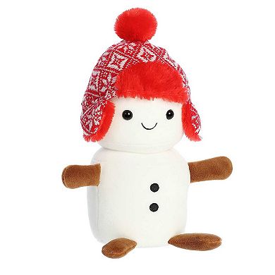 Aurora Medium White Holiday Land of Lils 11" Lil' Flurry Festive Stuffed Animal