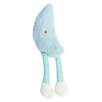 ebba Large Blue My Universe 13" Moon Adorable Baby Stuffed Animal