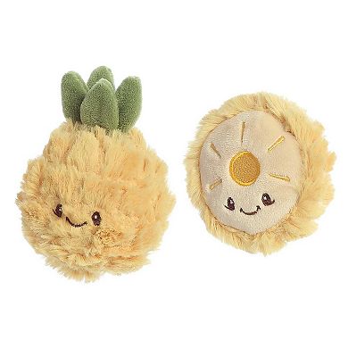 ebba Mini Yellow Precious Produce Pineapple Rattle & Crinkle Set Adorable Baby Stuffed Animal