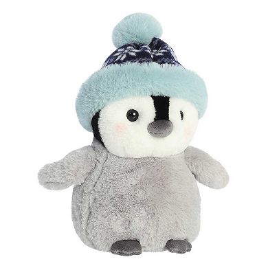 Aurora Medium Grey Holiday Chillin' Chick 10" Charly Festive Stuffed Animal