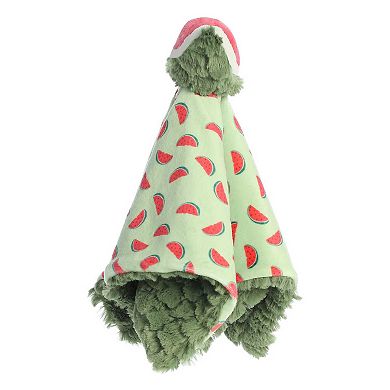 ebba Large Red Precious Produce 13" Watermelon Luvster Snuggly Baby Stuffed Animal