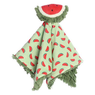 ebba Large Red Precious Produce 13" Watermelon Luvster Snuggly Baby Stuffed Animal