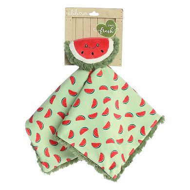 ebba Large Red Precious Produce 13" Watermelon Luvster Snuggly Baby Stuffed Animal