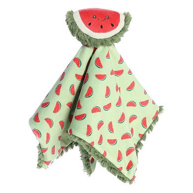 ebba Large Red Precious Produce 13" Watermelon Luvster Snuggly Baby Stuffed Animal