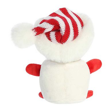 Aurora Mini White Holiday Land of Lils 5" Lil' Cane Festive Stuffed Animal