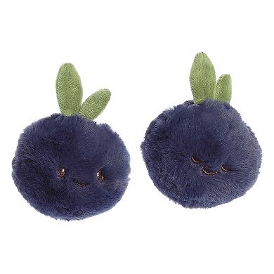 ebba Mini Blue Precious Produce Blueberry Rattle & Crinkle Set Adorable Baby Stuffed Animal