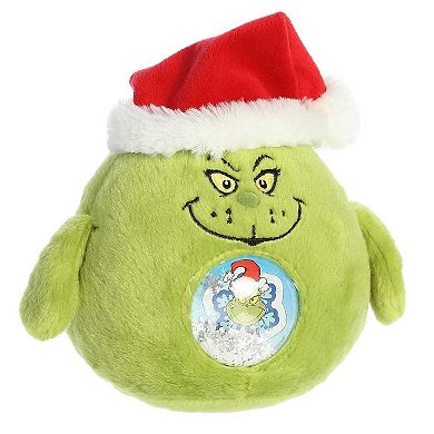 Aurora Small Green Dr. Seuss Shaker 7.5" Grinch Whimsical Stuffed Animal