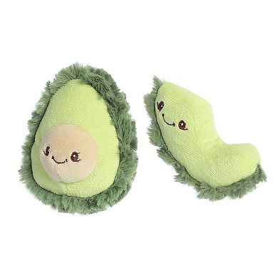 ebba Mini Green Precious Produce Avocado Rattle & Crinkle Set Adorable Baby Stuffed Animal