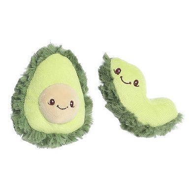ebba Mini Green Precious Produce Avocado Rattle & Crinkle Set Adorable Baby Stuffed Animal