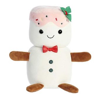 Aurora Medium White Holiday Land of Lils 11" Lil' Sprinkle Festive Stuffed Animal