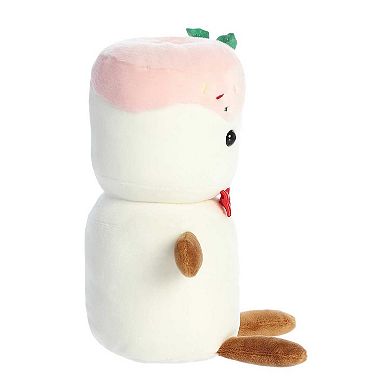 Aurora Medium White Holiday Land of Lils 11" Lil' Sprinkle Festive Stuffed Animal