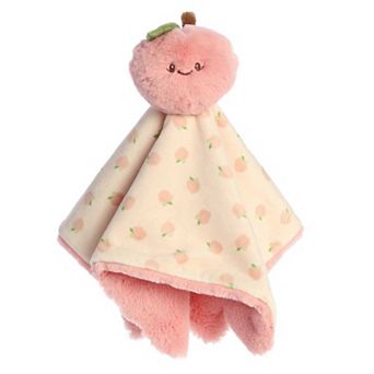 ebba Large Pink Precious Produce 13" Peach Luvster Snuggly Baby Stuffed Animal