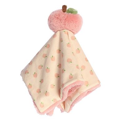 ebba Large Pink Precious Produce 13" Peach Luvster Snuggly Baby Stuffed Animal