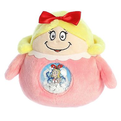 Aurora Small Pink Dr. Seuss Shaker 7.5" Cindy Lou Who Whimsical Stuffed Animal