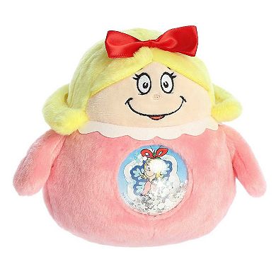Aurora Small Pink Dr. Seuss Shaker 7.5" Cindy Lou Who Whimsical Stuffed Animal
