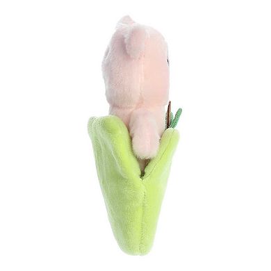 Ebba Small Pink Pocket Peekers 5.5" Paisley Piglet Playful Baby Stuffed Animal