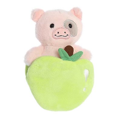 Ebba Small Pink Pocket Peekers 5.5" Paisley Piglet Playful Baby Stuffed Animal