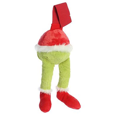 Aurora Large Green Dr. Seuss 15" Hangin' Out Grinch Whimsical Stuffed Animal