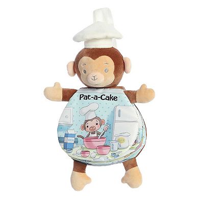 ebba Small Brown Story Pals 9" Pat-A-Cake Educational Baby Stuffed Animal