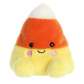Aurora Mini Orange Palm Pals 5" Maisy Candy Corn Spooky Stuffed Animal