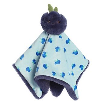ebba Large Blue Precious Produce 13" Blueberry Luvster Snuggly Baby Stuffed Animal