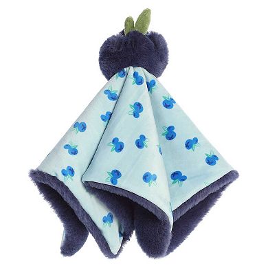 ebba Large Blue Precious Produce 13" Blueberry Luvster Snuggly Baby Stuffed Animal