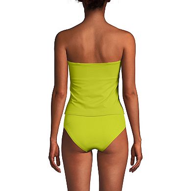 Women's Lands' End Bandeau Tankini Swimsuit Top