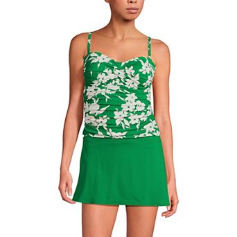 Women's Lands' End Bandeau Tankini Swimsuit Top