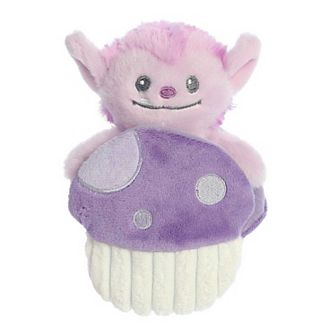 Ebba Small Purple Pocket Peekers 5.5" Moh Ogre Purple Playful Baby Stuffed Animal