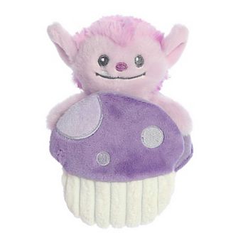 Ebba Small Purple Pocket Peekers 5.5" Moh Ogre Purple Playful Baby Stuffed Animal
