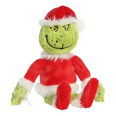 Aurora Medium Green Dr. Seuss 12" Stuck On You Grinch Whimsical Stuffed Animal