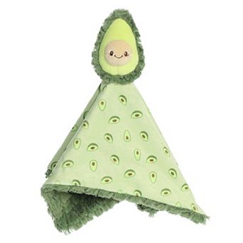 ebba Large Green Precious Produce 13" Avocado Luvster Snuggly Baby Stuffed Animal
