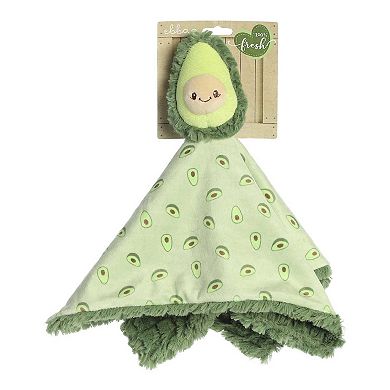 ebba Large Green Precious Produce 13" Avocado Luvster Snuggly Baby Stuffed Animal
