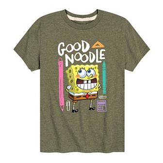 Boys 8-20 SpongeBob Good Noodle Graphic Tee