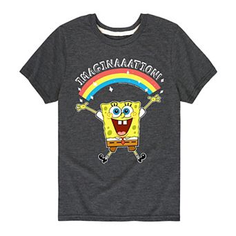 Boys 8-20 SpongeBob Imagination Graphic Tee