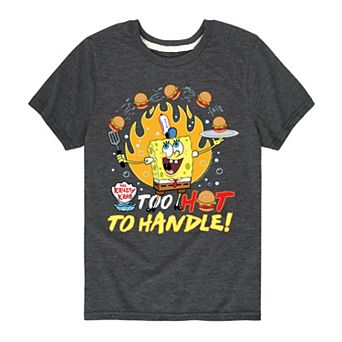 Boys 8-20 SpongeBob Too Hot To Handle Graphic Tee